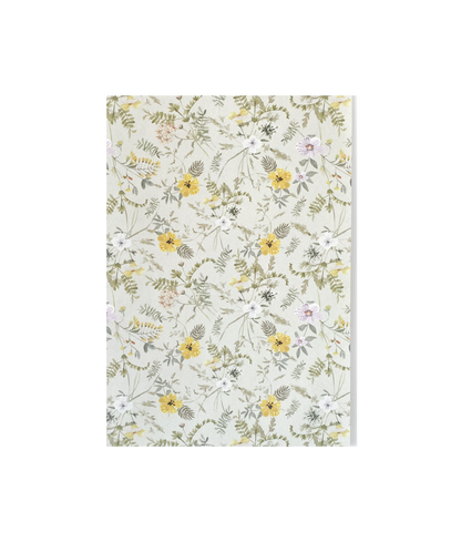 Papel de Carta Wild Flowers - Amarelo