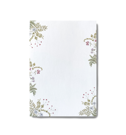 Papel de Carta Wild Flowers- Rosa