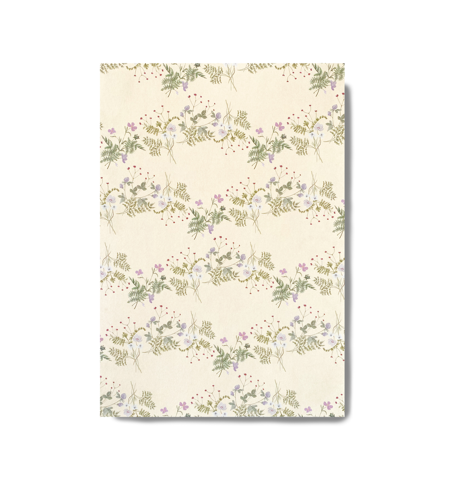 Papel de Carta Wild Flowers- Rosa